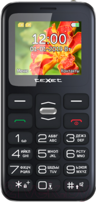 Мобильный телефон Texet TM-B209 (черный)