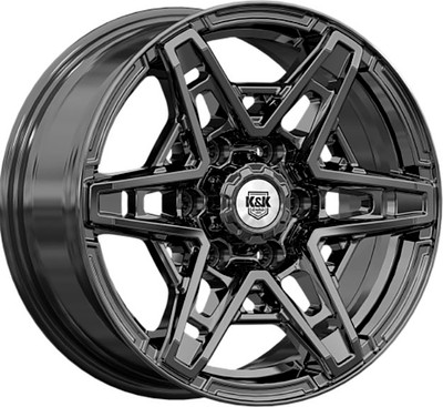 Литой диск K&K Блэкберн 17x8" 6x139.7мм DIA 67.1мм ET 36мм Кварц