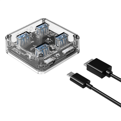 USB-хаб Orico MH4UC-U3-05-CR-BP