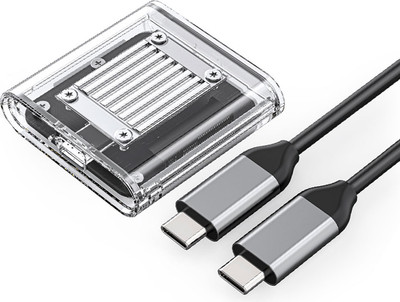Бокс для жесткого диска Orico TC20-M2-10G-GY-BP