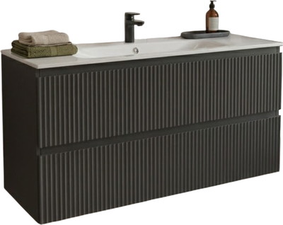 Тумба с умывальником MEBELVANN Сицилия 120x62x45 с 2 ящиками / SIC101202701601O