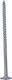 Шуруп Finka Timber Screws CT Конструкционный по дереву TORX30 6x120 тарелка (100шт, голубой цинк) -