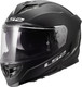 Мотошлем LS2 FF818 Storm III Solid (M, черный матовый) -