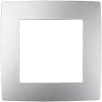 Рамка для выключателя ЭРА 12-5001-03 / Б0014743 (алюминий) - 