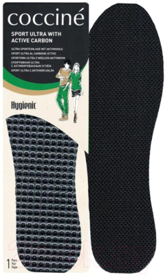 Стельки для обуви Coccine Sport Ultra с активированным углем (45-46 размер)