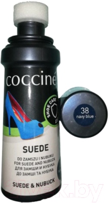 Крем для обуви Coccine Suede (75мл, темно-синий)