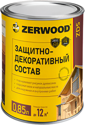 Защитно-декоративный состав Zerwood ZDS