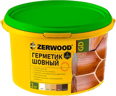Герметик акриловый Zerwood GD шовный