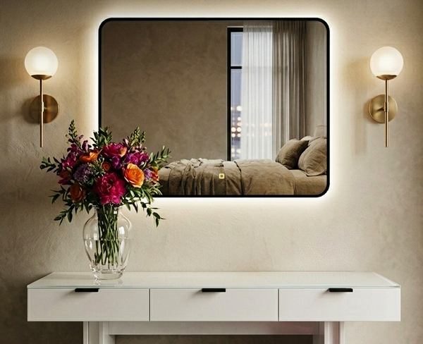 Зеркало Emze 60x80 / LED.UV.SMART.60.80.CHE.HZ.4K