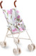 Коляска для куклы Happy Baby Twiglet 331970 (сиреневые цветы) - 