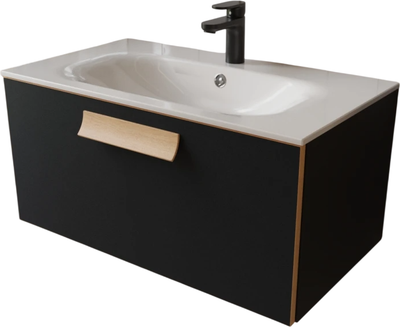 Тумба с умывальником MEBELVANN Ното 80x38x45 с 1 ящиком / NOT10801099901O