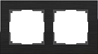 Рамка для выключателя Werkel Alluminium WL11-Frame-02 / A039117 (черный) - 
