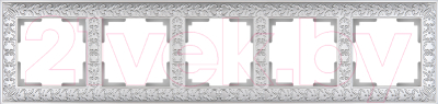 Рамка для выключателя Werkel Antik WL07-Frame-05 / a031786 (жемчужный)