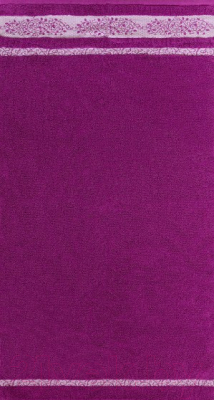 Полотенце Privilea Тайна / 16с50 (75x150, фиолетовый)