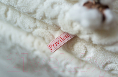 Изображение товара Полотенце Privilea Кружево / 14с8 (50x90, коралловый)