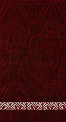 Полотенце Privilea Калипсо / 11с36 (50x90, бордовый)