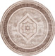 Коврик Karmen Hali Armina 04037A-DAIRE-BROWN-BROWN (1.6х1.6) - 