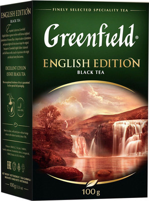 Чай листовой GREENFIELD English Edition черный (200г) - 