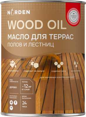 Масло для древесины NORDEN Бесцветный