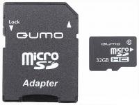 Карта памяти Qumo microSDHC (UHS-1) 32GB (QM32GMICSDHC10U1) - 