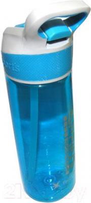 Бутылка для воды ZEZ Sport CG-850 (750мл, голубой) - общий вид