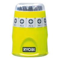 Набор бит Ryobi RAK10SD (5132002549)