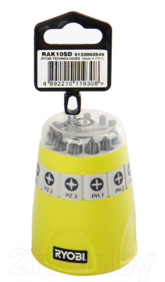 Изображение товара Набор бит Ryobi RAK10SD (5132002549)
