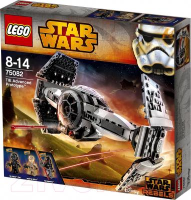 Конструктор Lego Star Wars Улучшенный Прототип TIE Истребителя (75082) - упаковка