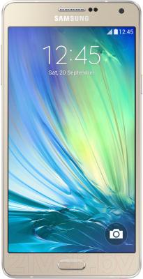 Смартфон Samsung Galaxy A7 / A700FD (золотой) - общий вид