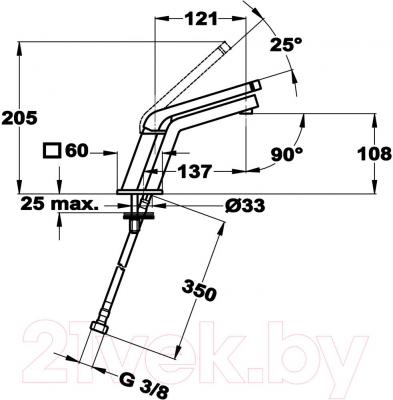 

Смеситель Teka, Icon Black 33346020N