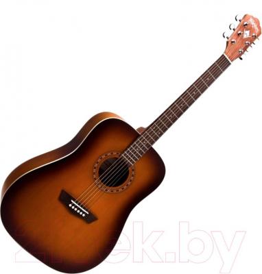 Акустическая гитара Washburn WD7SATBM - общий вид