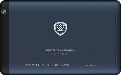 Планшет Prestigio MultiPad Muze 5001 8GB 3G (PMT5001_3G_C_BL) - вид сзади