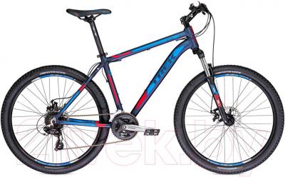 Велосипед Trek 3700 Disc (21, Blue-Red, 2014) - общий вид