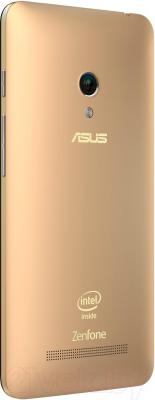 Смартфон Asus ZenFone 5 A501CG (16Gb, золотой) - вид сзади