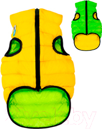Куртка для животных AiryVest 1844 (M, салатовый/желтый)