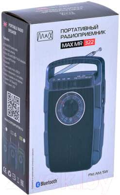 Радиоприемник MaX MR-322 (черный)
