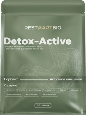 Пищевая добавка Restartbio Detox Active (20 стиков) - 