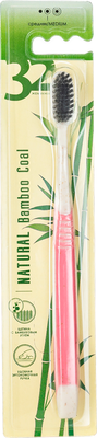 Зубная щетка Modum 32 Жемчужины Natural Bamboo Coal - 