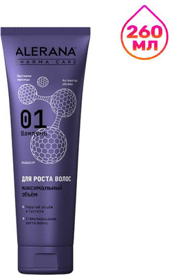 Шампунь для волос Alerana Pharma care Формула максимального объема