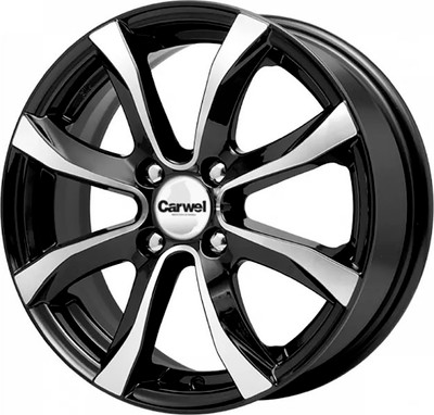 Литой диск Carwel Омикрон 15x6" 4х100мм DIA 56.6мм ET 38мм AB