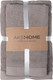 Набор полотенец AksHome Tanuki 50x90/70x140 (2шт, серо-бежевый) - 