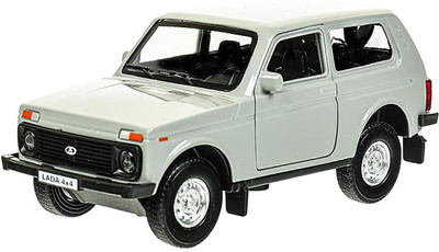 Автомобиль игрушечный Технопарк LADA 4x4 / LADA4X4-12-GY (72)