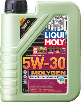 Моторное масло Liqui Moly Molygen New Generation DPF 5W30 / 21224 (1л)