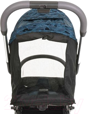 Детская прогулочная коляска Pituso Style / S316B (камуфляж/синий)