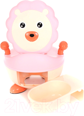 Детский горшок Pituso Львенок / FG337 (розовый)
