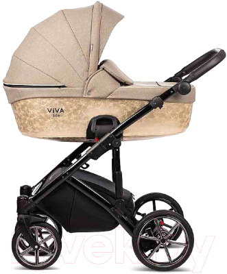 Детская универсальная коляска Tutis Viva Life Majestic 2 в 1 / 692047/2 (Gold)