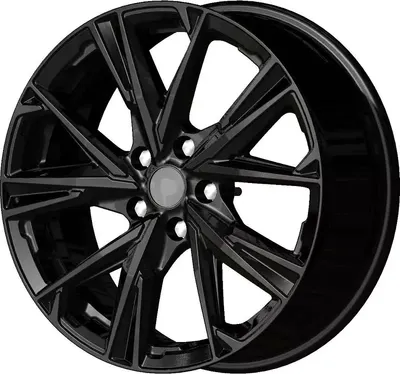 Литой диск Carwel Грейс 18x7" 5x114.3мм DIA 60.1мм ET 35мм BK