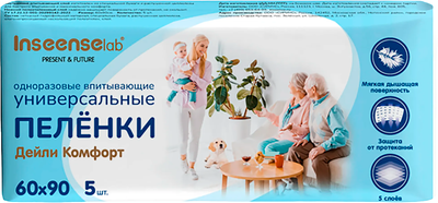 Набор пеленок одноразовых впитывающих