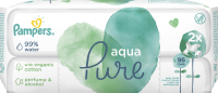Влажные салфетки детские Pampers Aqua Pure (2x48шт) - 