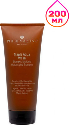 Шампунь для волос Philip Martin's Maple Aqua Wash